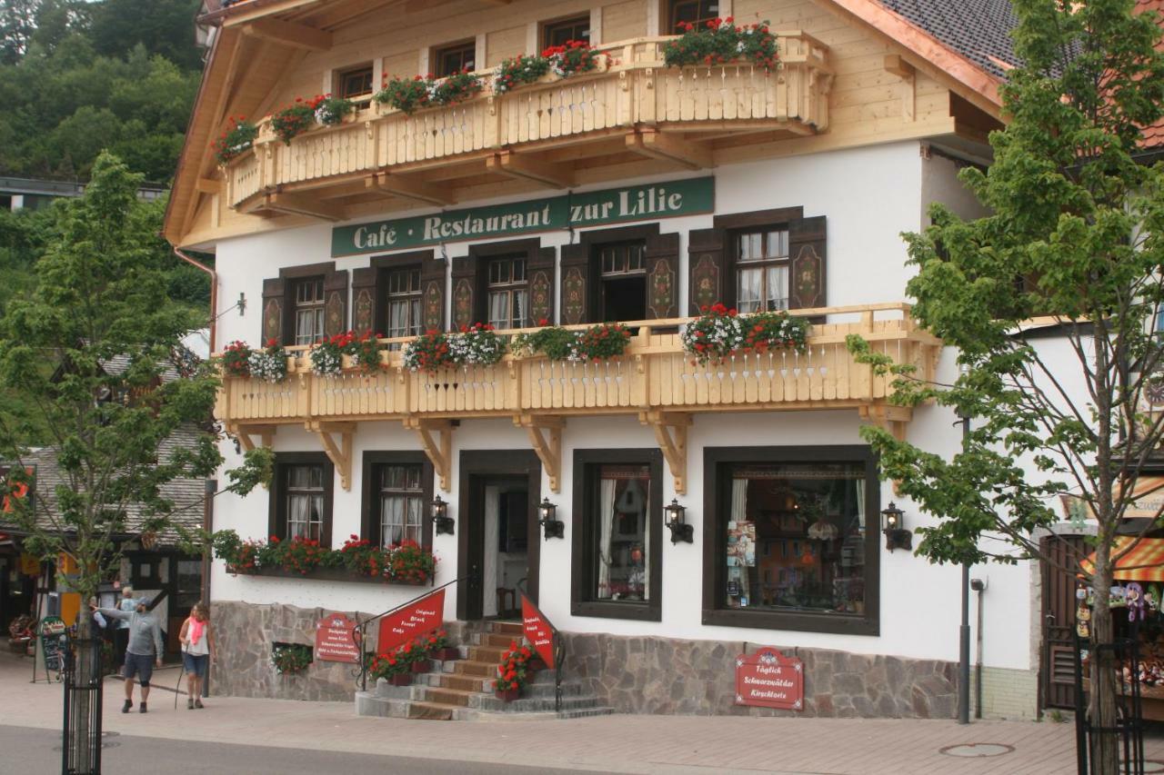 Gastehaus Zur Lilie Hotell Triberg im Schwarzwald Exteriör bild